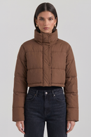 Jaqueta Puffer Cropped