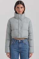 Jaqueta Puffer Cropped
