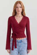 Blusa Transpassada Zaya
