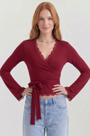 Blusa Transpassada Zaya