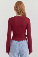 Blusa Transpassada Zaya