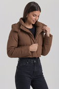 Jaqueta Puffer Cropped